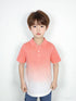 Nutmeg Dyed Polo Collar T-shirt