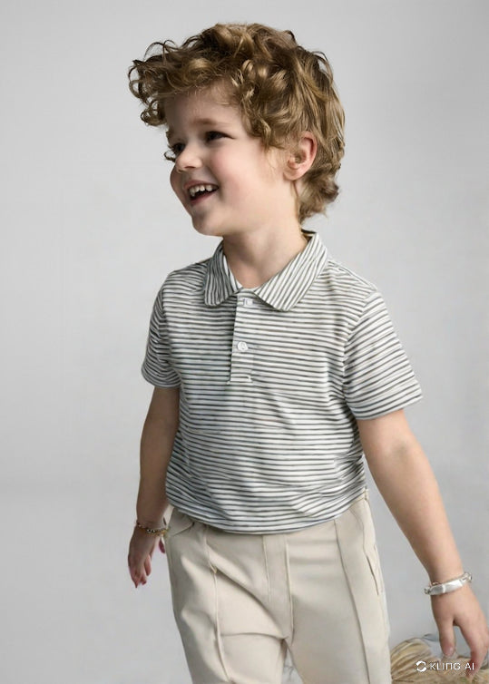 Ben Sherman Boys Waverly Polo Granite