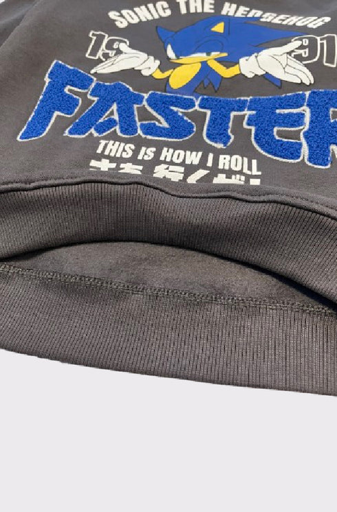 LEFTIES SONIC™ | SEGA patch sweatshirt