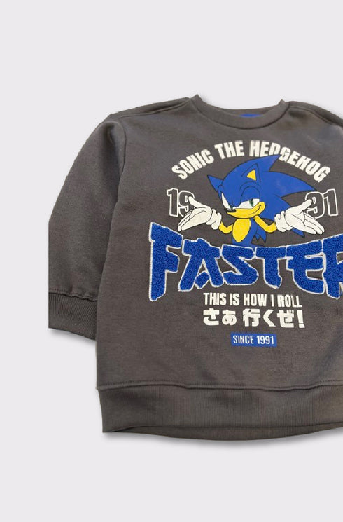 LEFTIES SONIC™ | SEGA patch sweatshirt