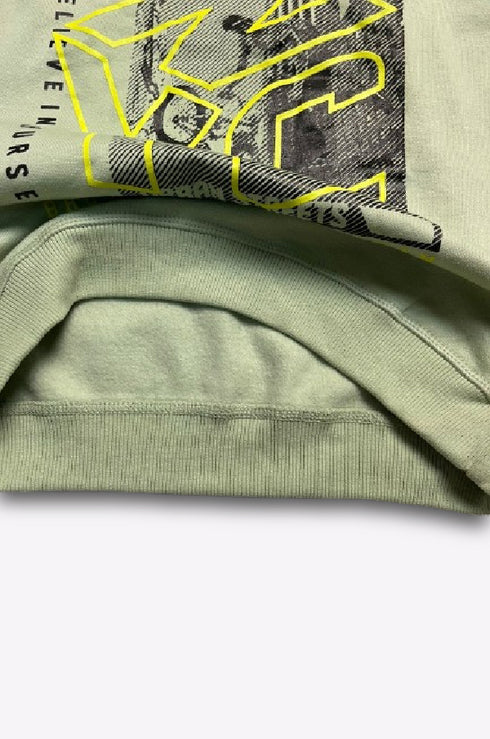 LEFTIES Sweat Crew Neck Cotton