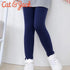 FLEECE WARM LEGGING TROUSER FOR GIRLS DARK BLUE