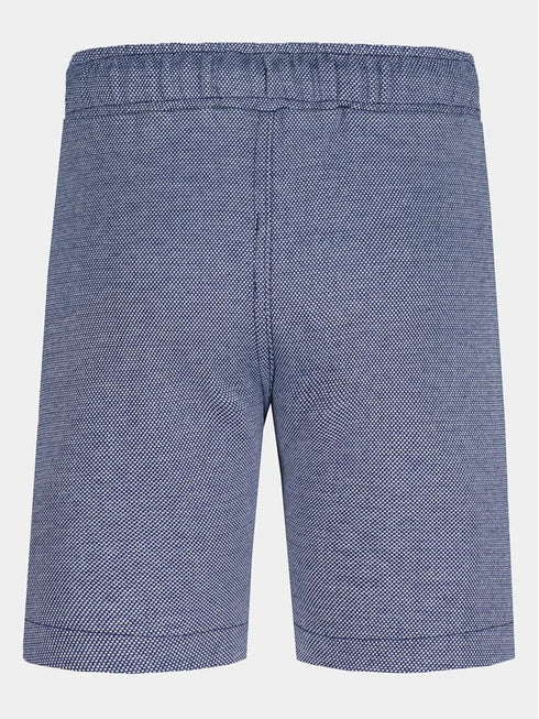 Blue Seven Navy Melange Shorts