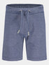 Blue Seven Navy Melange Shorts