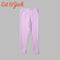 FLEECE WARM LEGGING TROUSER FOR GIRLS PINK