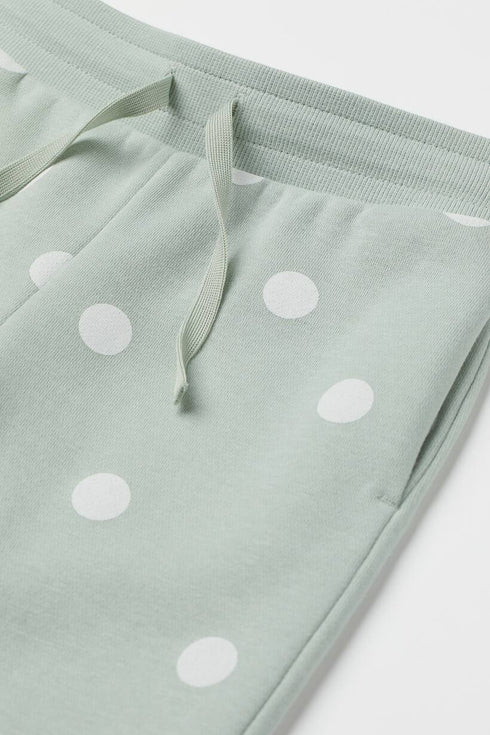 BLUE SEVEN Polka Dot Zipper Sweatpants Set 3 ZTH Cart