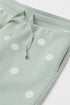 BLUE SEVEN Polka Dot Zipper Sweatpants Set 3 ZTH Cart