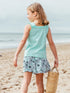 Sergent Major Girls Floral Ocean T-Shirt
