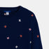 Girl's two-tone butterfly jumper (Royal Blue)