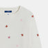 Girl's two-tone butterfly jumper (White)