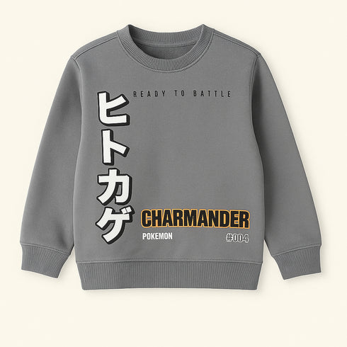 Lefties plush sweatshirt ready to battle print