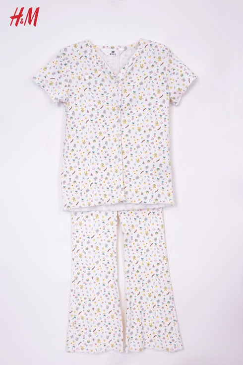 H&M Floral Printed Cordset