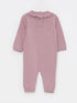 LCW babyCrew Neck Long Sleeve Basic Baby Girl Knitwear Jumpsuit
