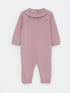 LCW babyCrew Neck Long Sleeve Basic Baby Girl Knitwear Jumpsuit