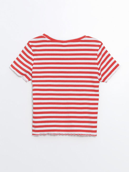 LC WAIKIKI Crew Neck Girls' T-Shirt