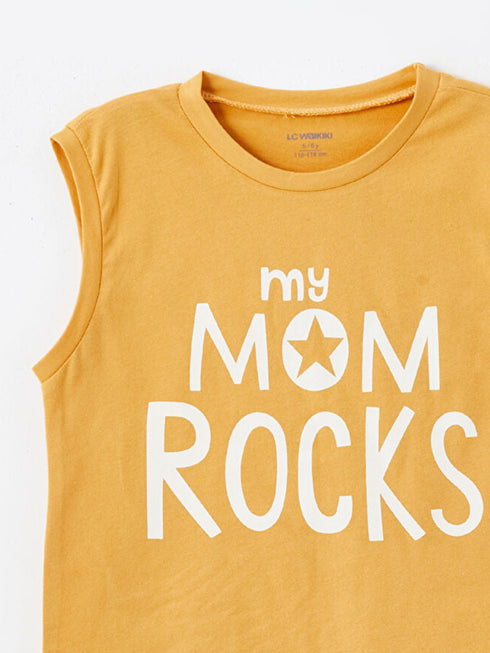 LC WAIKIKI Crew Neck Printed Baby Boy Athlete