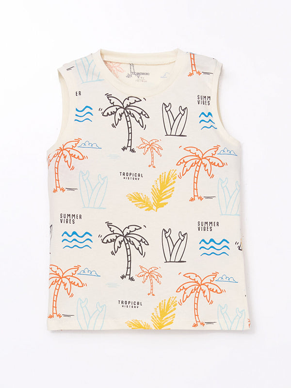 LC WAIKIKI Crew Neck Printed Boy Athlete