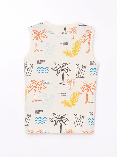 LC WAIKIKI Crew Neck Printed Boy Athlete