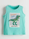 LC WAIKIKI Dinosaur Printed Boys' Tank Top