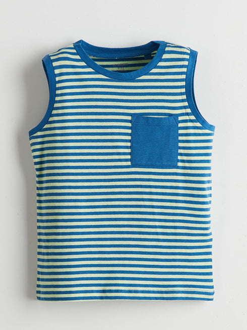 LC WAIKIKI Striped Printed Boys' Tank Top