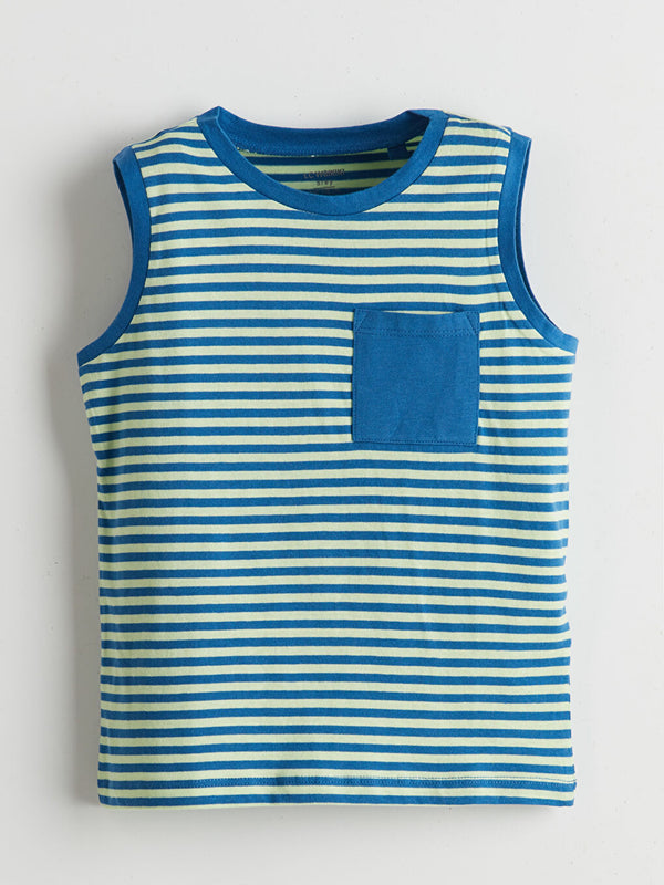 LC WAIKIKI Striped Printed Boys' Tank Top