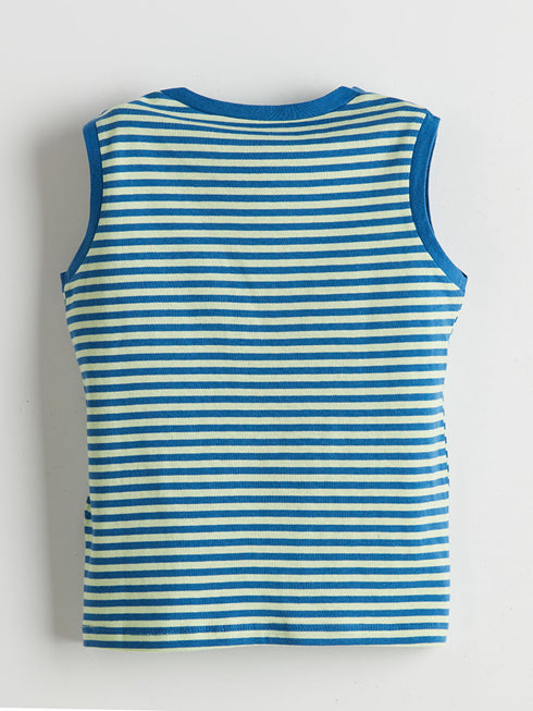 LC WAIKIKI Striped Printed Boys' Tank Top