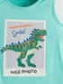 LC WAIKIKI Dinosaur Printed Boys' Tank Top