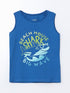 LC WAIKIKI Crew Neck BABY SHARK Printed Boys' Tank Top