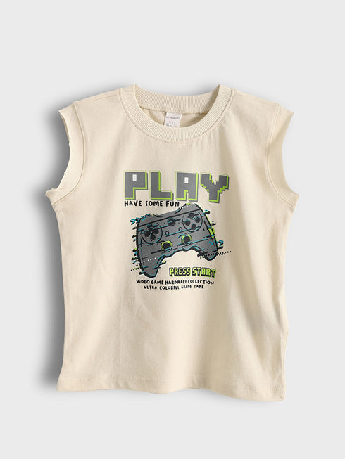 LC Waikiki LCW Printed Boys' Tank Top