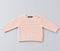 Next Baby Knit Crew Neck Sweater with Shoulder Buttons – Blush Pink