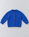 Next Kids Ribbed Knit Button-Up Cardigan – Royal Blue