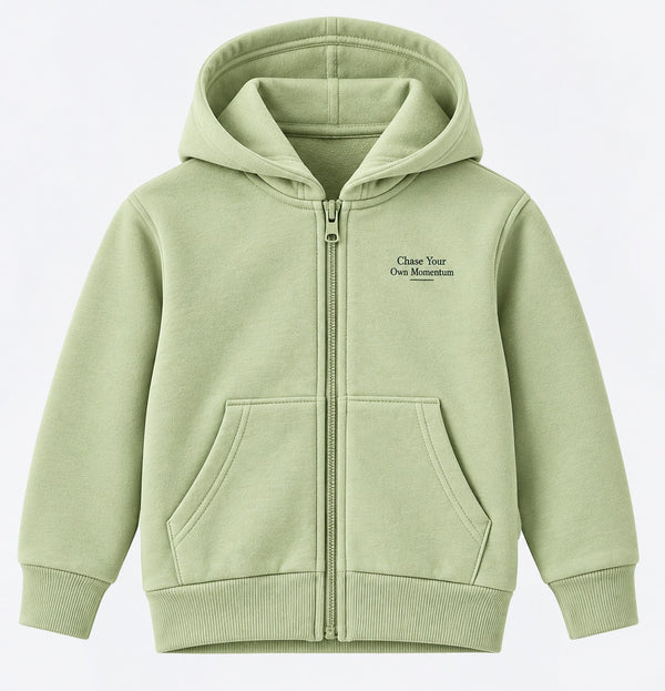 Minoti Kids Full Zip Hooded Sweatshirt