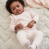 Pink Knitted Baby Jumper & Leggings Set