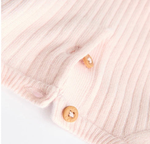 Pink Knitted Baby Jumper & Leggings Set
