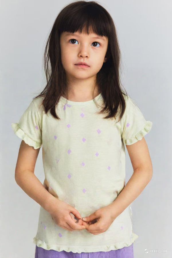 H&M Patterned cotton jersey T-shirt