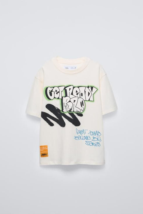 Zara Branded Graffiti T-Shirts