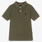 U.S. Polo Assn. Boys Green Cotton Polo Shirt