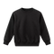 Rabbit Skins Black Youth Fleece Crew Neck Pullover Sweatshirt New